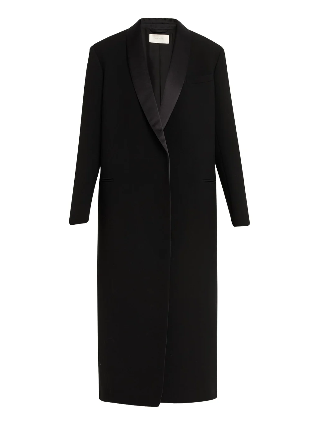 Erdene Single-Breasted Wool Long Coat Erdene Single-Breasted Wool Long Coat