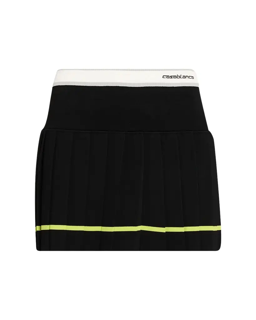 CASABLANCA Pleated Striped Mini Skirt | Image 1 CASABLANCA Pleated Striped Mini Skirt | Image 1
