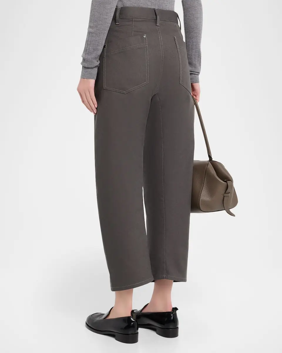 MARIA MCMANUS Cropped Bow-Leg Jeans | Thumbnail 3 MARIA MCMANUS Cropped Bow-Leg Jeans | Thumbnail 3