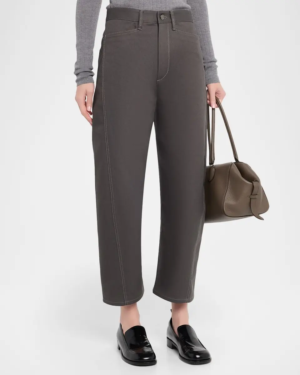 MARIA MCMANUS Cropped Bow-Leg Jeans | Thumbnail 4 MARIA MCMANUS Cropped Bow-Leg Jeans | Thumbnail 4
