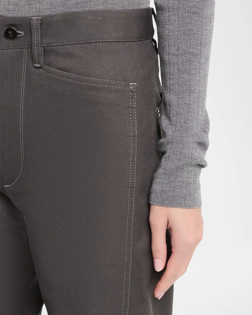 MARIA MCMANUS Cropped Bow-Leg Jeans | Thumbnail 5 MARIA MCMANUS Cropped Bow-Leg Jeans | Thumbnail 5