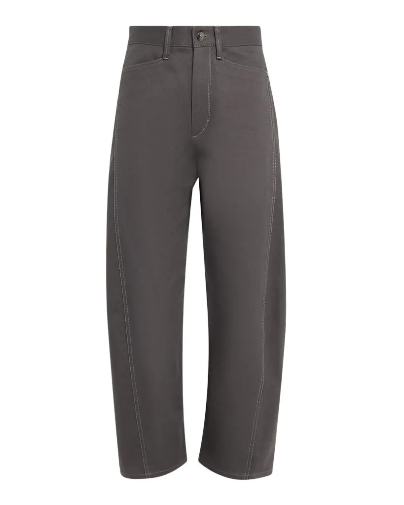 MARIA MCMANUS Cropped Bow-Leg Jeans | Image 1 MARIA MCMANUS Cropped Bow-Leg Jeans | Image 1