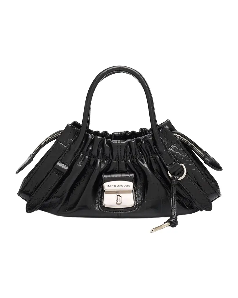 Marc Jacobs The Croc Cristina Small Satchel Top-Handle Bag | Image 1 Marc Jacobs The Croc Cristina Small Satchel Top-Handle Bag | Image 1