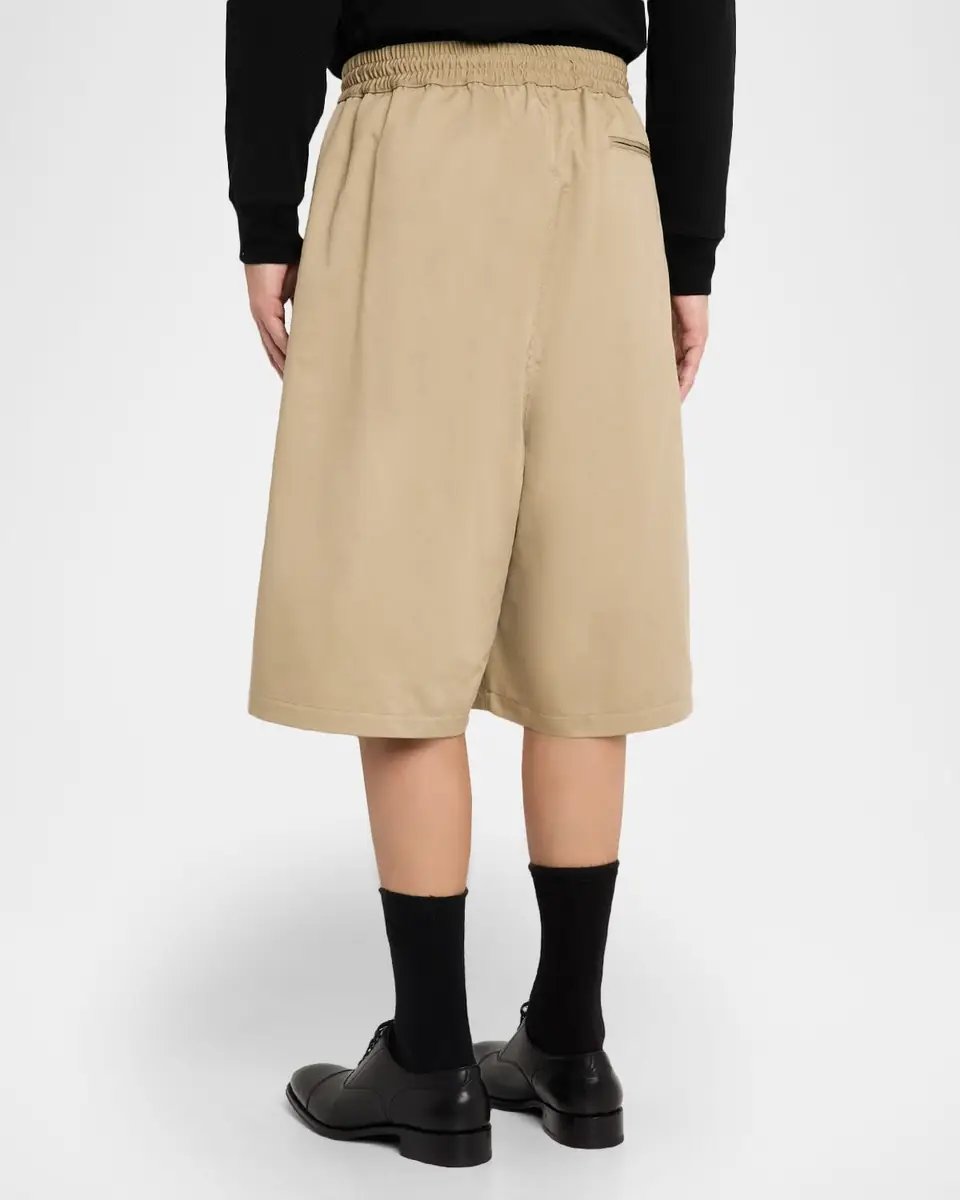 Willy Chavarria Men's Orale Oversized Pleated Shorts | Thumbnail 2 Willy Chavarria Men's Orale Oversized Pleated Shorts | Thumbnail 2