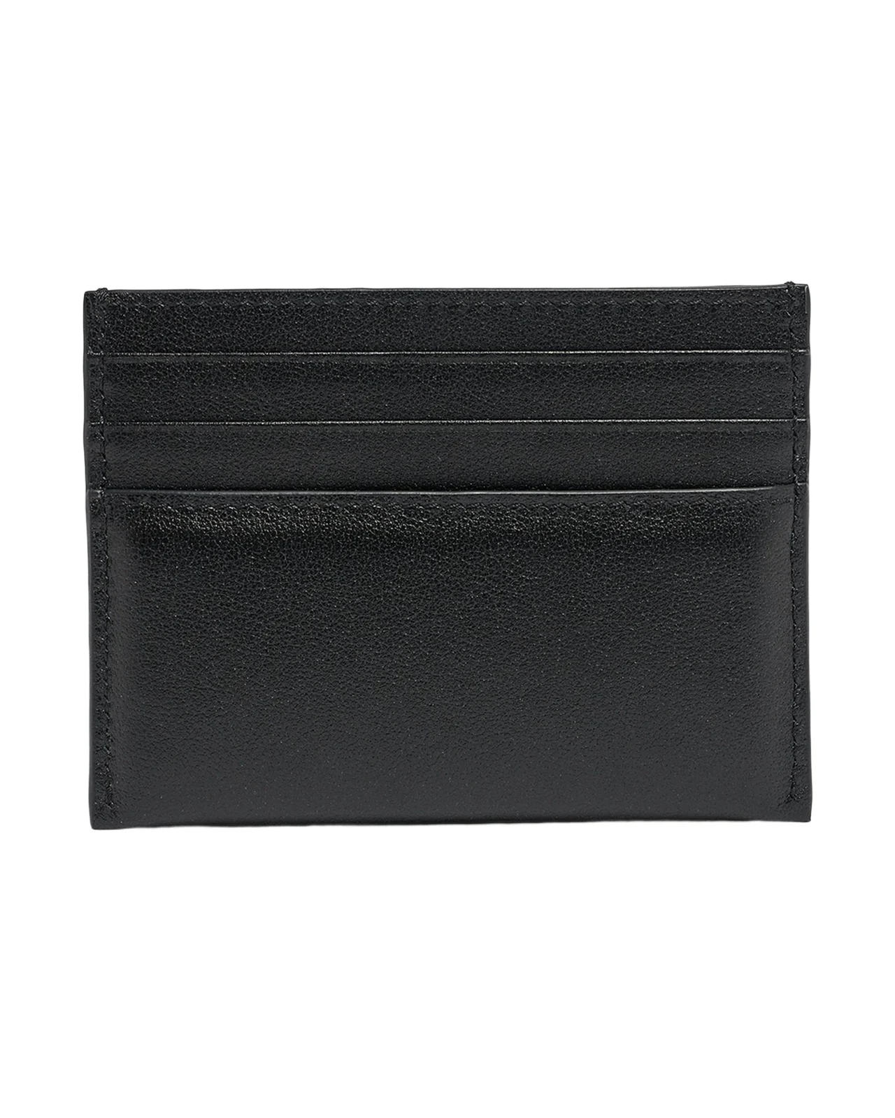 Men's Leather Embossed Logo Card Holder
