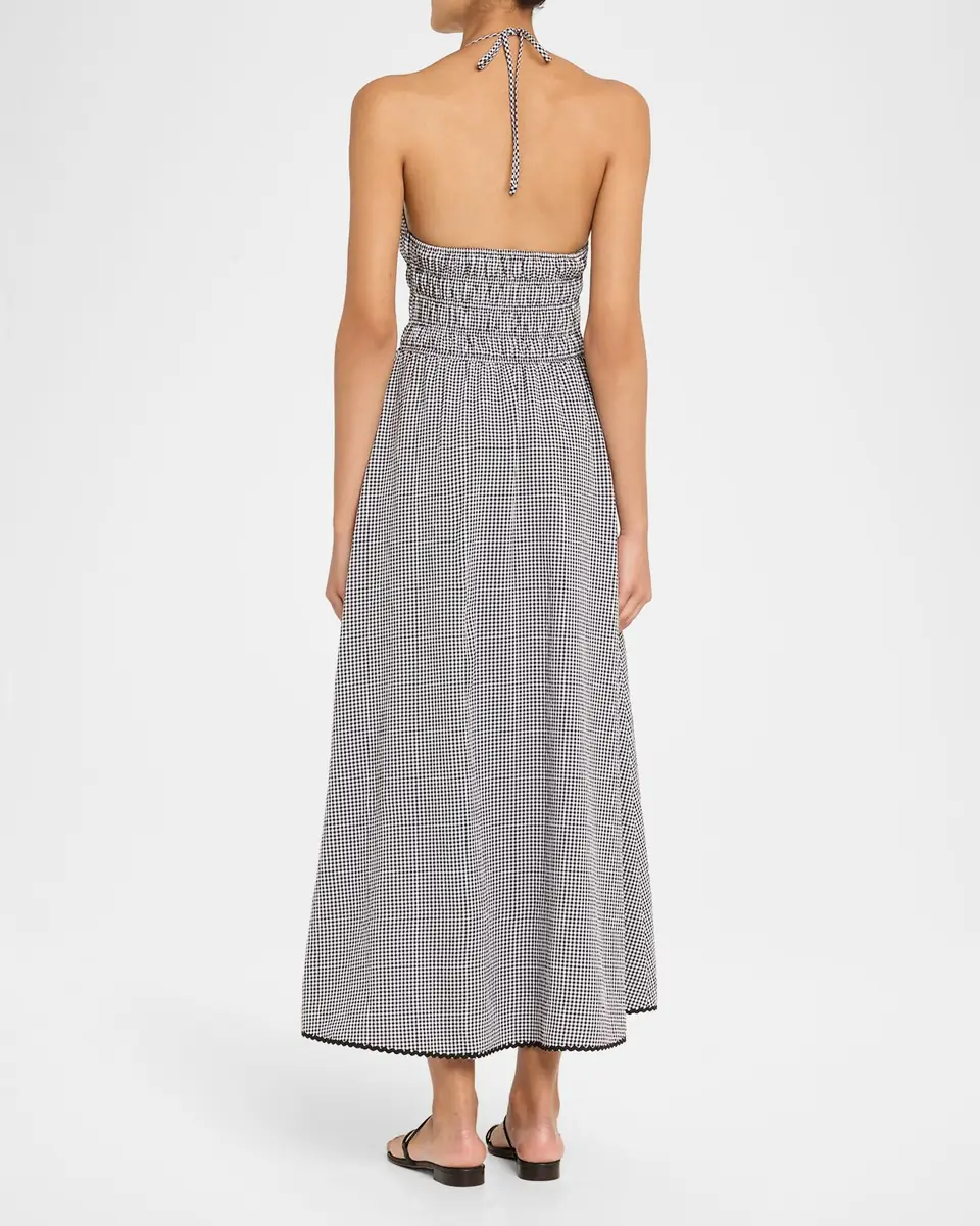 Solid & Striped The Lolita Gingham Maxi Dress | Thumbnail 3 Solid & Striped The Lolita Gingham Maxi Dress | Thumbnail 3