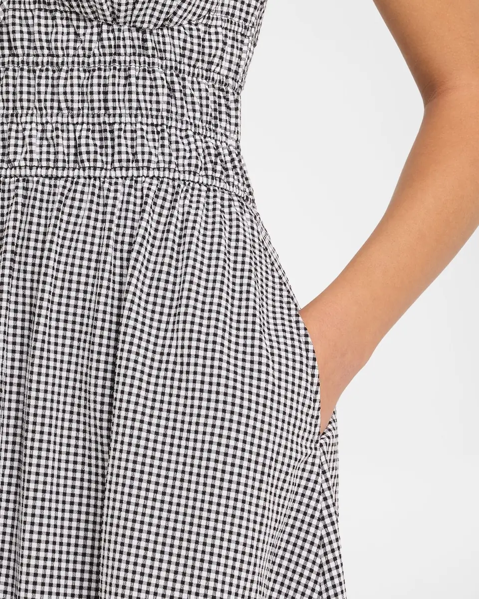 Solid & Striped The Lolita Gingham Maxi Dress | Thumbnail 5 Solid & Striped The Lolita Gingham Maxi Dress | Thumbnail 5