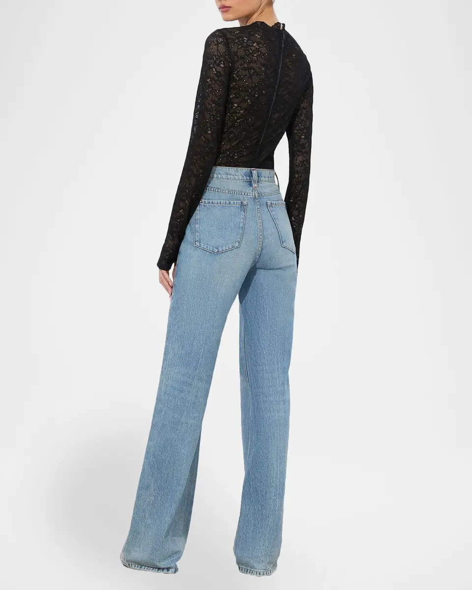 Alice + Olivia Taeyn Lace Bodysuit | Thumbnail 2 Alice + Olivia Taeyn Lace Bodysuit | Thumbnail 2