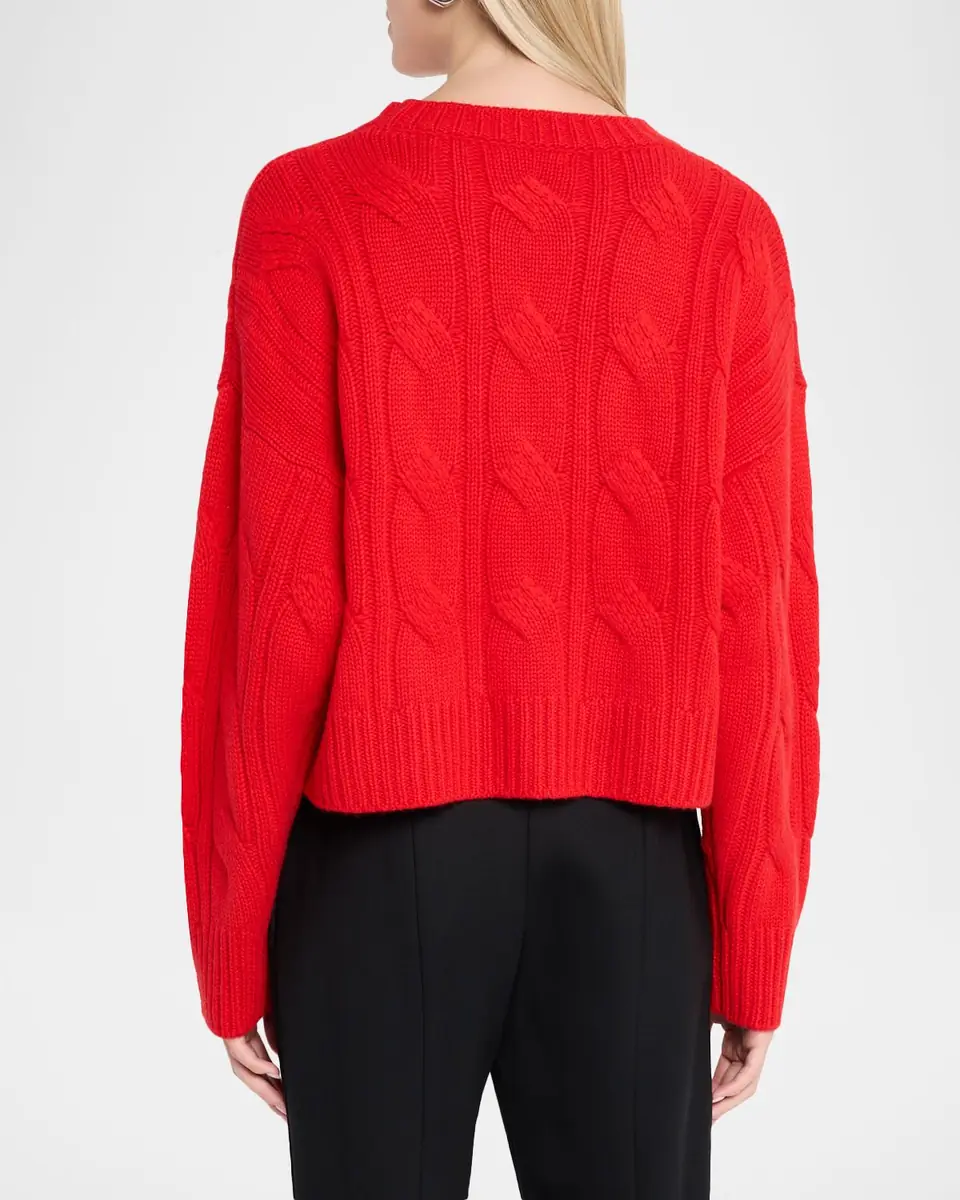 Sablyn Tristan Cable-Knit Cashmere Sweater | Thumbnail 2 Sablyn Tristan Cable-Knit Cashmere Sweater | Thumbnail 2
