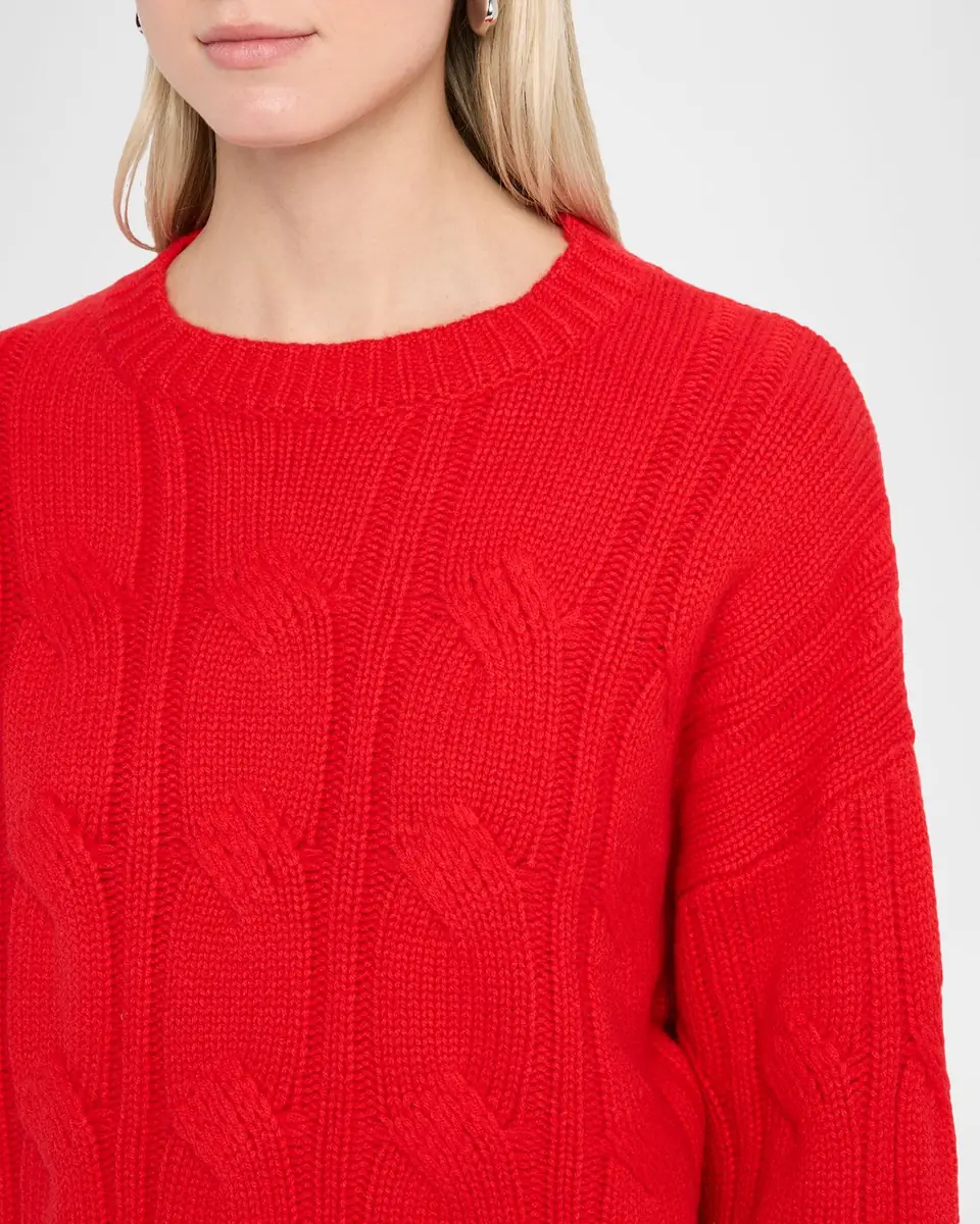 Sablyn Tristan Cable-Knit Cashmere Sweater | Thumbnail 4 Sablyn Tristan Cable-Knit Cashmere Sweater | Thumbnail 4