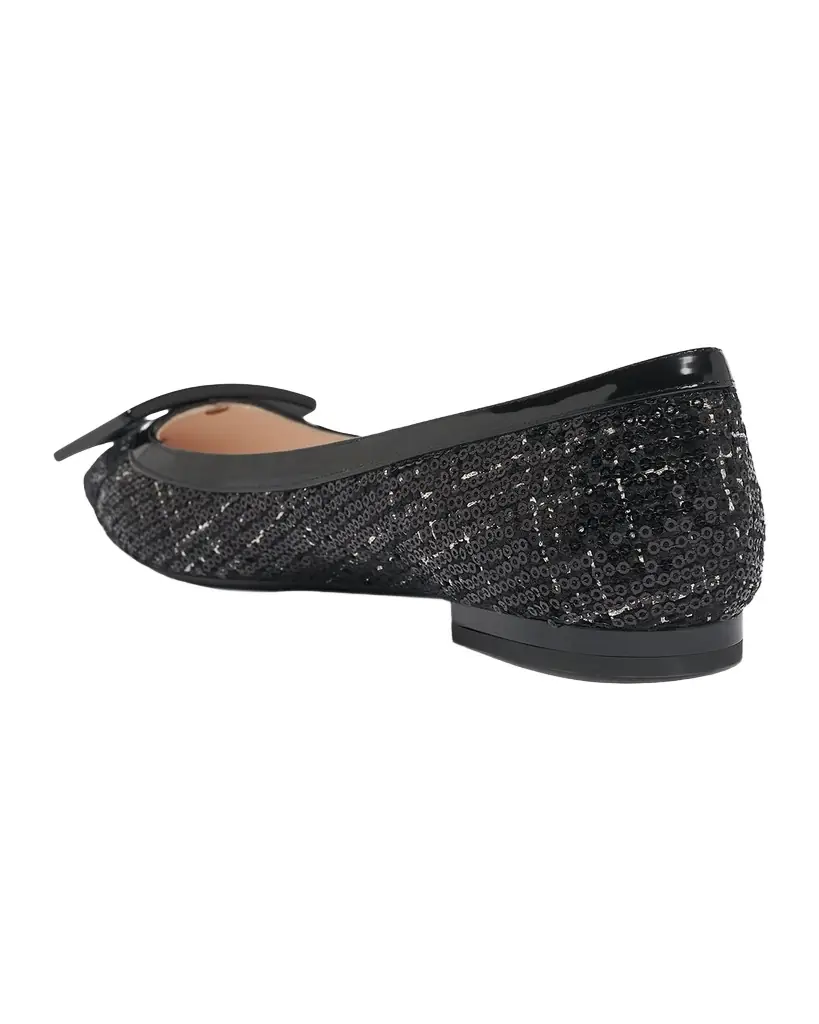 Roger Vivier Gommettine Sequined Tweed Ballet Flats | Image 1 Roger Vivier Gommettine Sequined Tweed Ballet Flats | Image 1