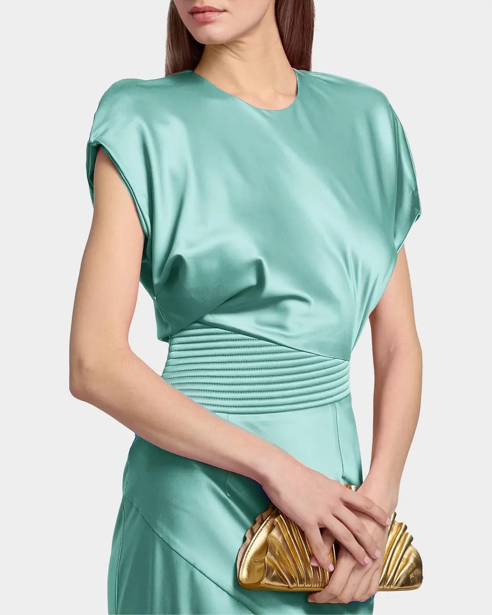 ZHIVAGO Bond Draped Stretch Satin Mermaid Gown | Thumbnail 12 ZHIVAGO Bond Draped Stretch Satin Mermaid Gown | Thumbnail 12
