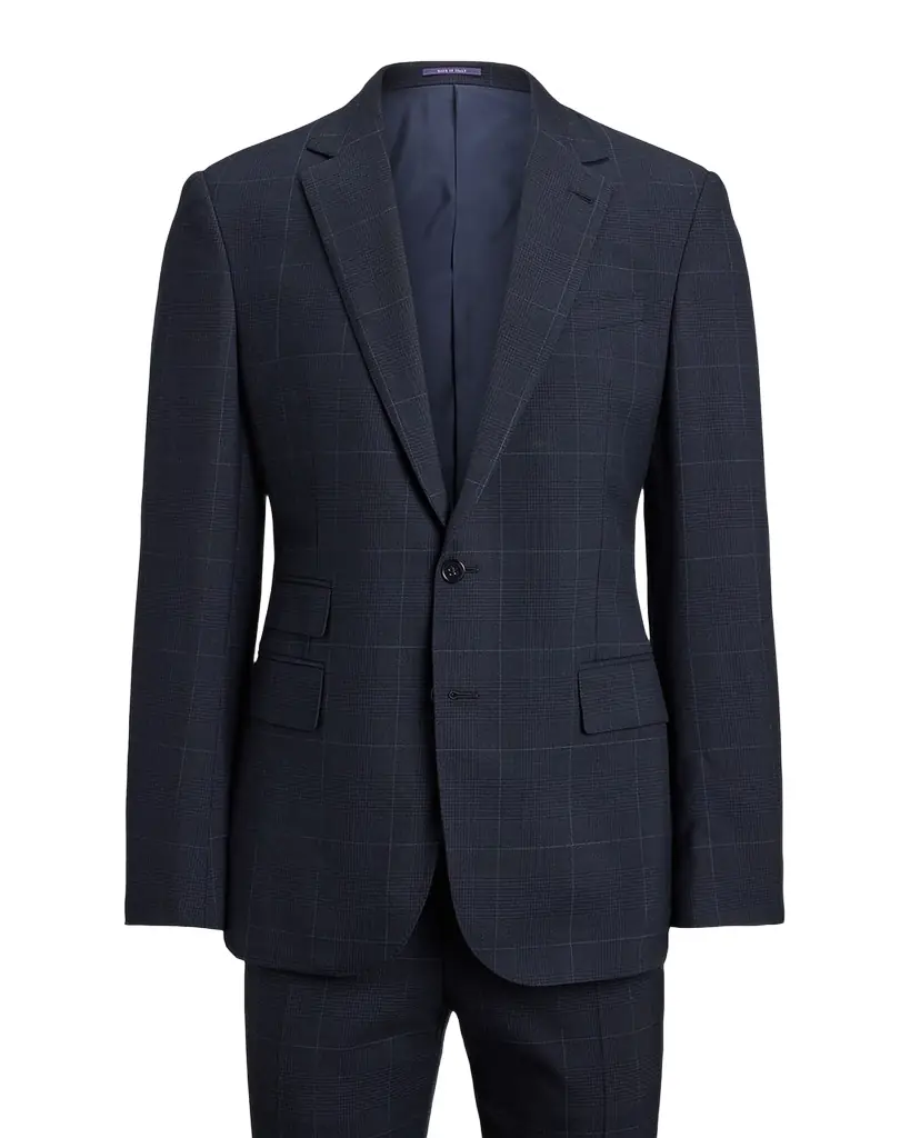 Ralph Lauren Purple Label Men's Kent Hand-Tailored Glen Plaid Suit | Image 1 Ralph Lauren Purple Label Men's Kent Hand-Tailored Glen Plaid Suit | Image 1