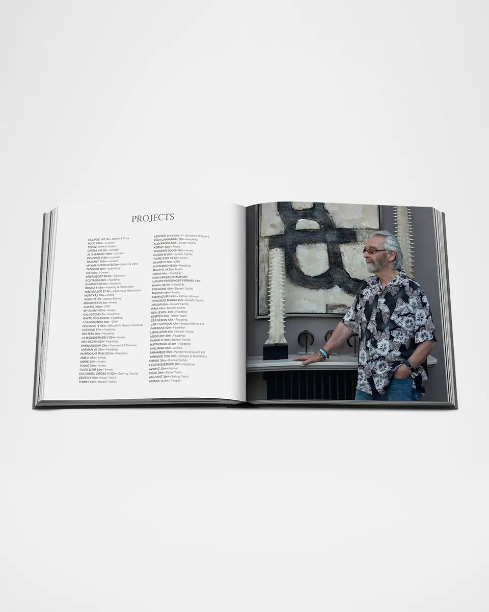 ASSOULINE "Terence Disdale: My Art of Yacht Design" Book by Marilyn M. Mower & Roger Lean-Vercoe | Thumbnail 4 ASSOULINE "Terence Disdale: My Art of Yacht Design" Book by Marilyn M. Mower & Roger Lean-Vercoe | Thumbnail 4