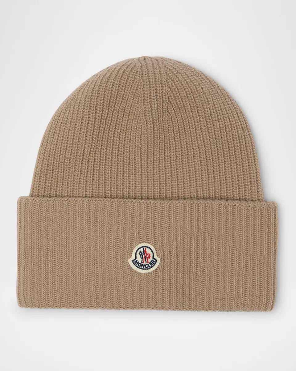Moncler Ribbed Wool Beanie | Thumbnail 2