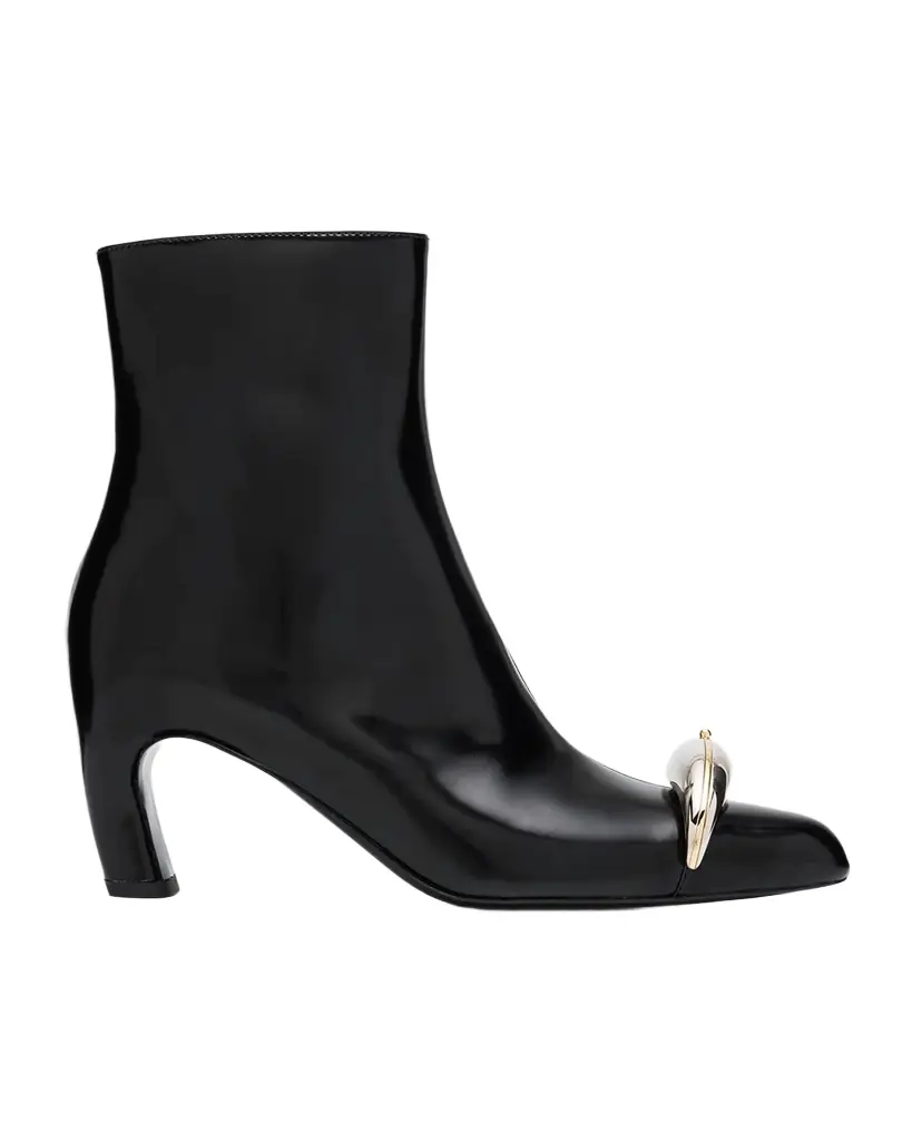 Tory Burch Pierced Leather Ankle Boots | Image 1 Tory Burch Pierced Leather Ankle Boots | Image 1