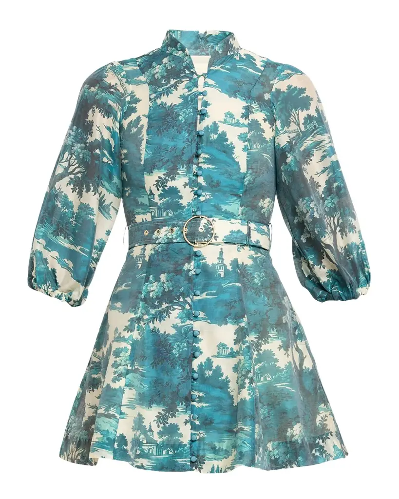 Mestiza New York Valencia Belted Mini Dress | Image 1 Mestiza New York Valencia Belted Mini Dress | Image 1