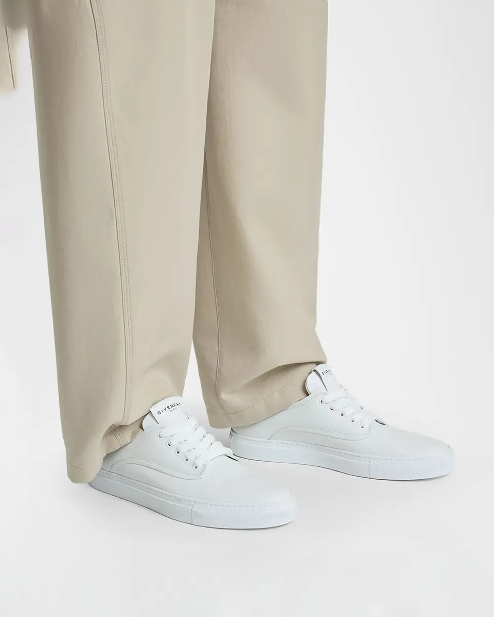 Givenchy Men's New City Low-Top Leather Sneakers | Thumbnail 2