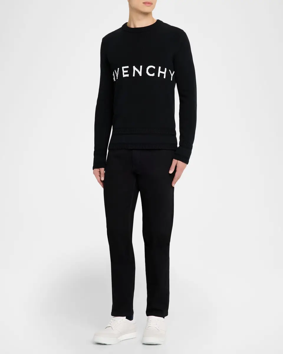 Givenchy Men's Yard Leather and Suede Low-Top Sneakers | Thumbnail 2 Givenchy Men's Yard Leather and Suede Low-Top Sneakers | Thumbnail 2