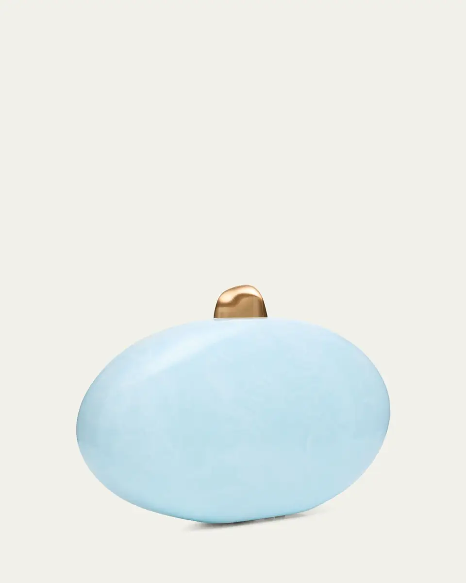 Cult Gaia Eviana Marbled Acrylic Clutch Bag | Thumbnail 3