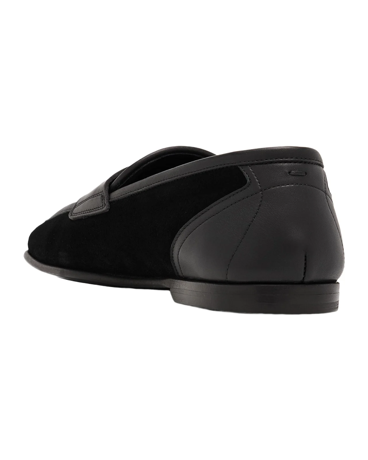 Men's Split Calfskin Penny Loafers