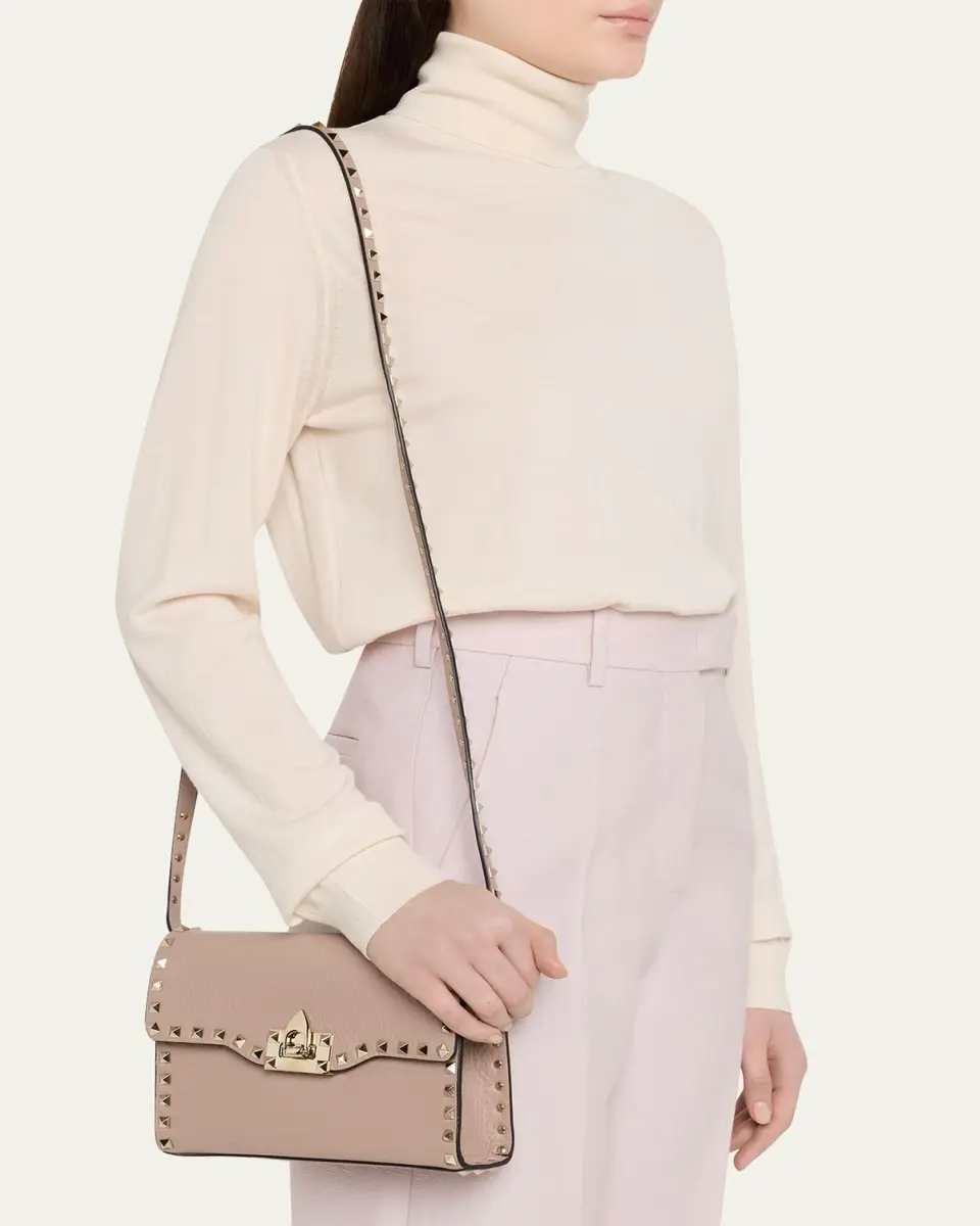 Valentino Garavani Rockstud Small Leather Crossbody Bag | Thumbnail 2 Valentino Garavani Rockstud Small Leather Crossbody Bag | Thumbnail 2