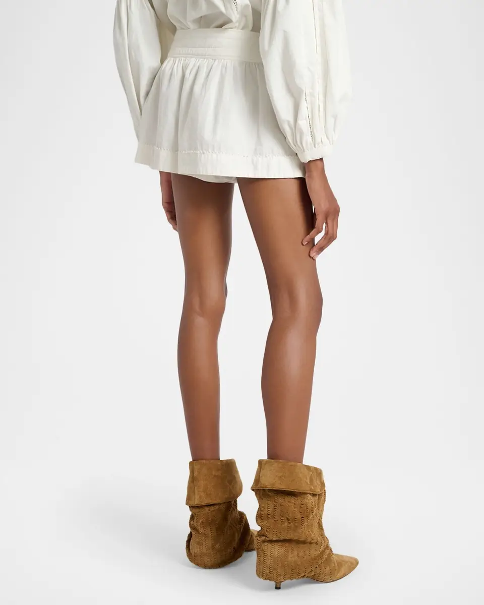Isabel Marant Cybila Cotton Shorts | Thumbnail 2