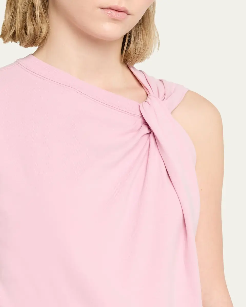 Isabel Marant Nayda Twisted Sleeveless T-Shirt | Thumbnail 5 Isabel Marant Nayda Twisted Sleeveless T-Shirt | Thumbnail 5