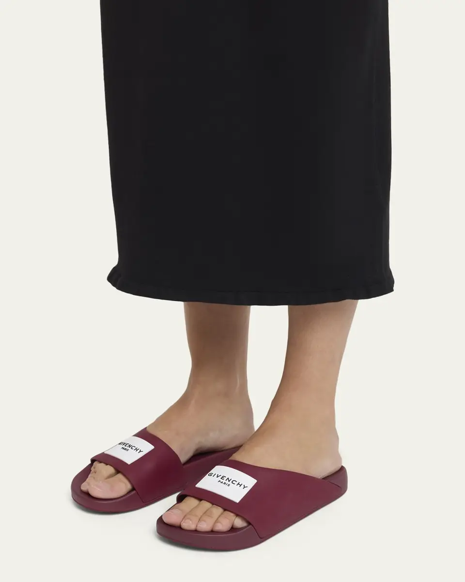 Givenchy Logo Label Slide Sandals | Thumbnail 2