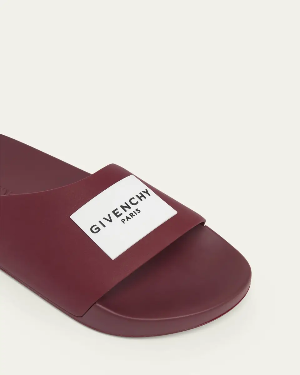 Givenchy Logo Label Slide Sandals | Thumbnail 5