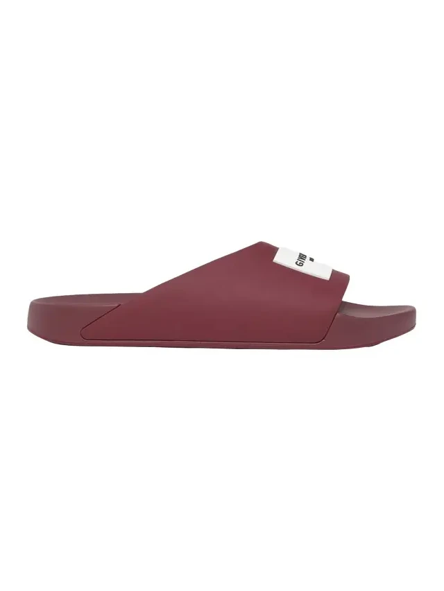 Logo Label Slide Sandals Logo Label Slide Sandals