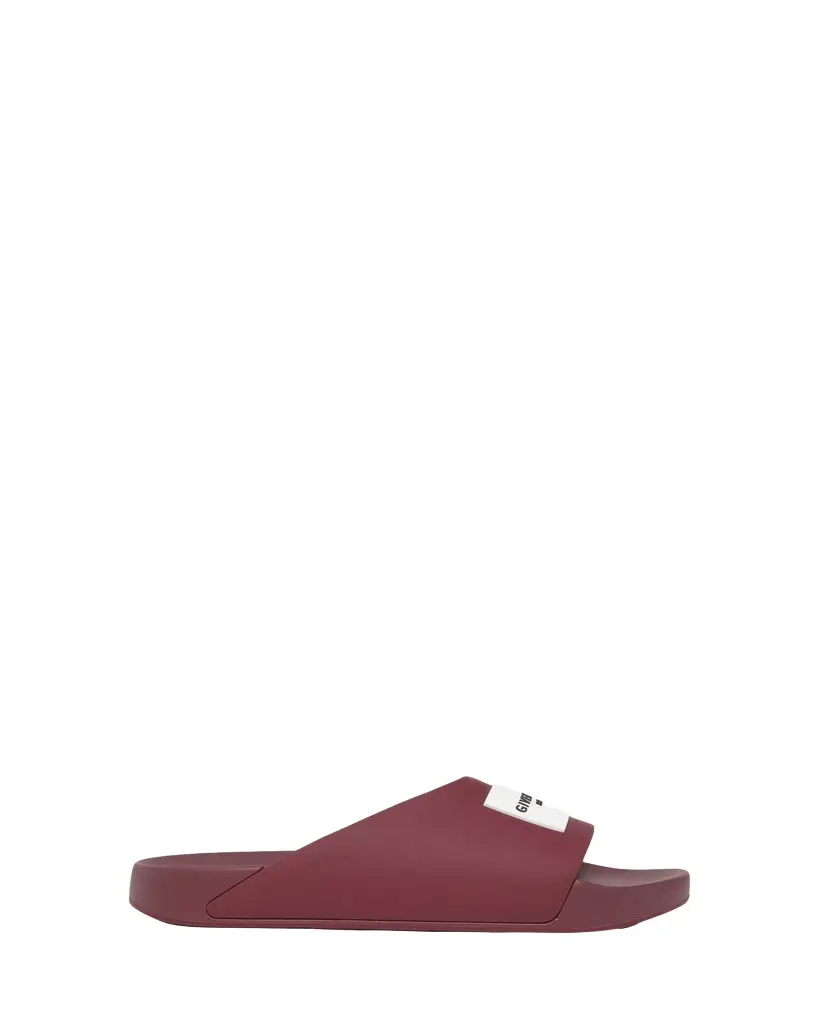 Givenchy Logo Label Slide Sandals