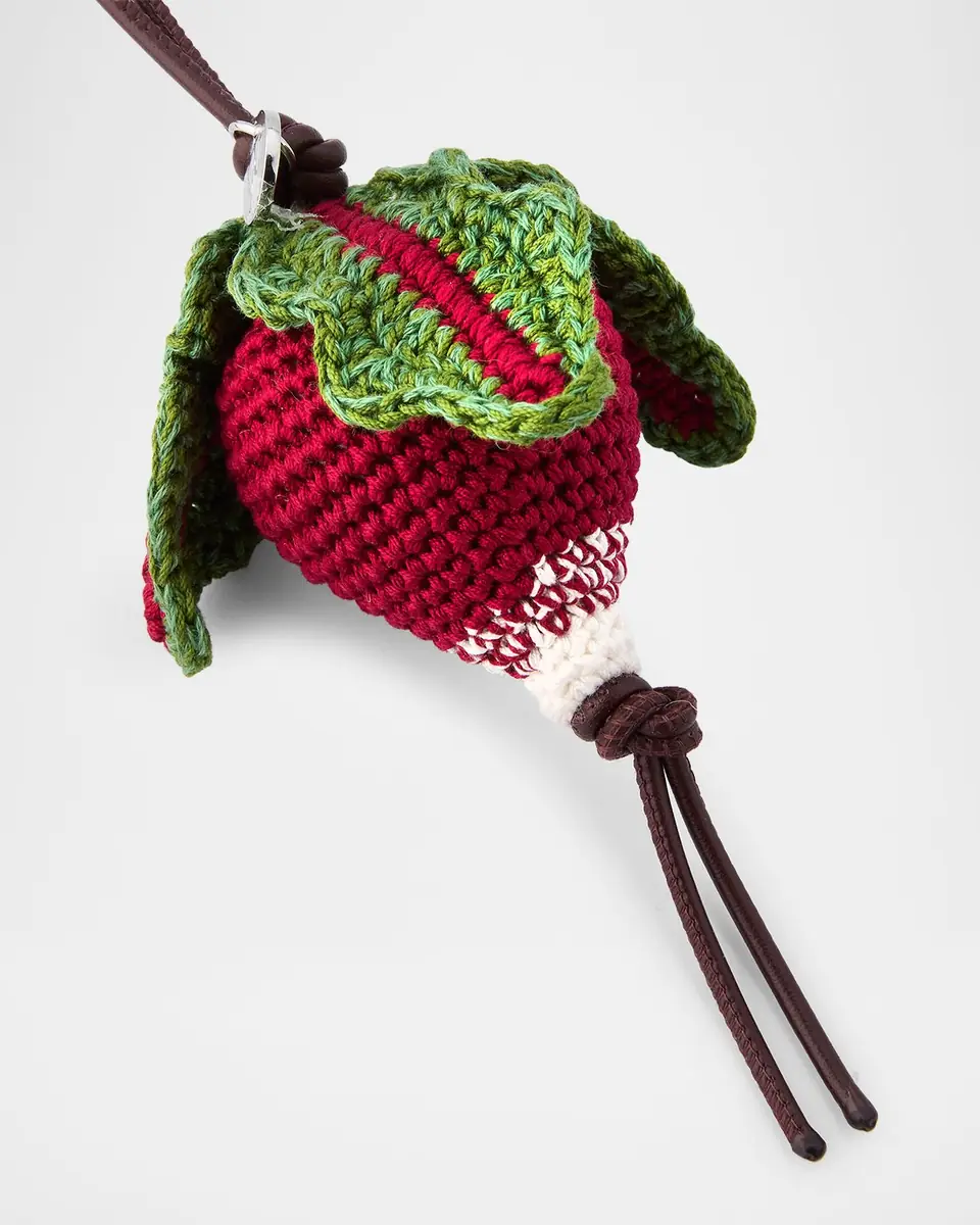 JW Anderson Hand-Crocheted Radish Bag Charm | Thumbnail 2 JW Anderson Hand-Crocheted Radish Bag Charm | Thumbnail 2