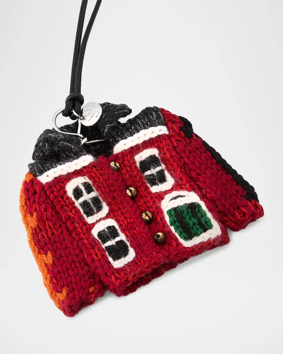 JW Anderson Houde Cardigan Knit Bag Charm | Thumbnail 2 JW Anderson Houde Cardigan Knit Bag Charm | Thumbnail 2