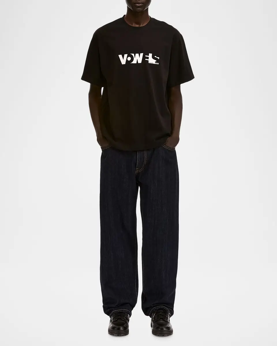 vowels Men's Overall Tee | Thumbnail 2 vowels Men's Overall Tee | Thumbnail 2