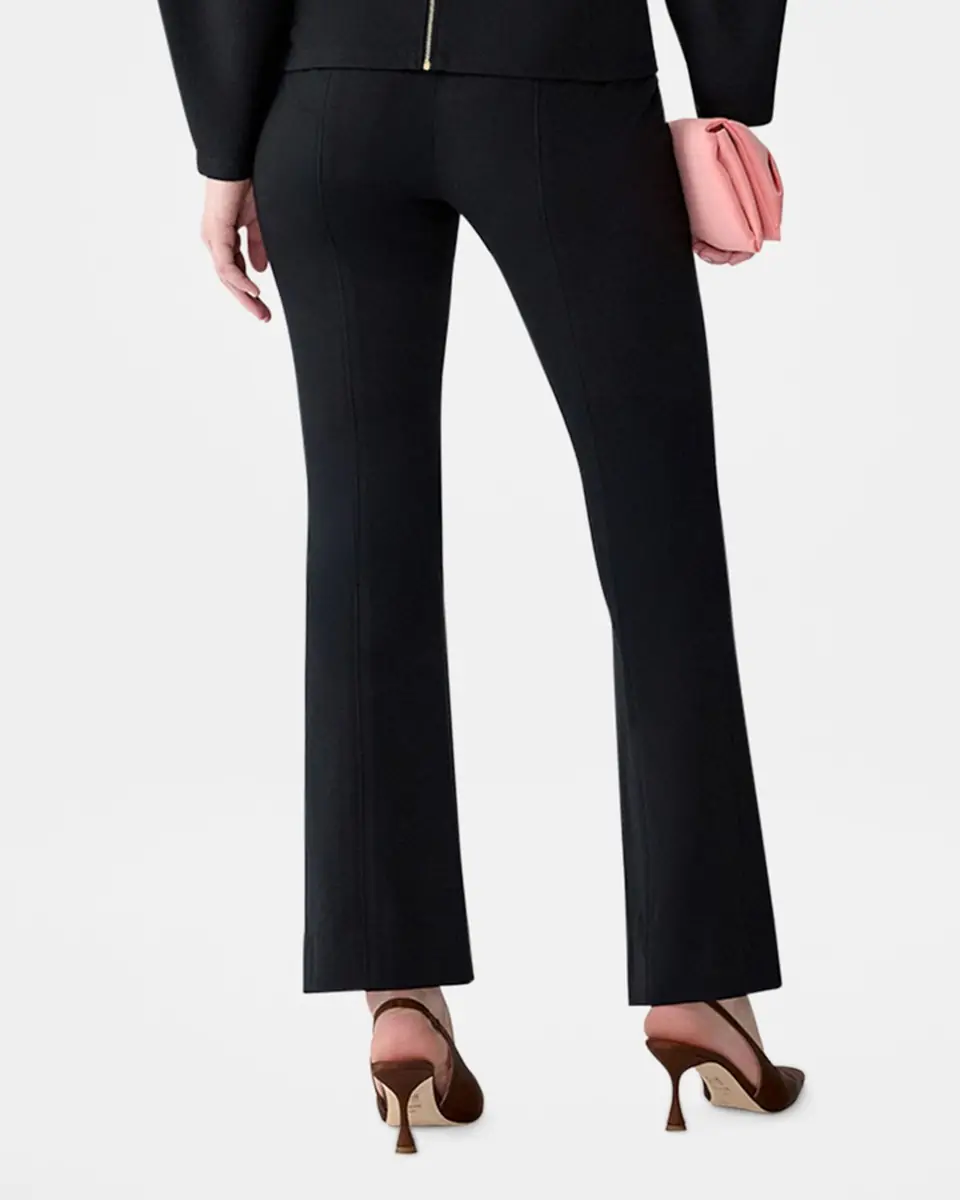 Carolina Herrera Viscose Crepe Kickflare-Leg Pants | Thumbnail 2 Carolina Herrera Viscose Crepe Kickflare-Leg Pants | Thumbnail 2