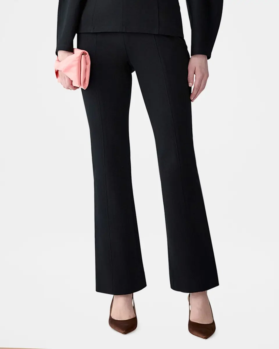 Carolina Herrera Viscose Crepe Kickflare-Leg Pants | Thumbnail 3 Carolina Herrera Viscose Crepe Kickflare-Leg Pants | Thumbnail 3