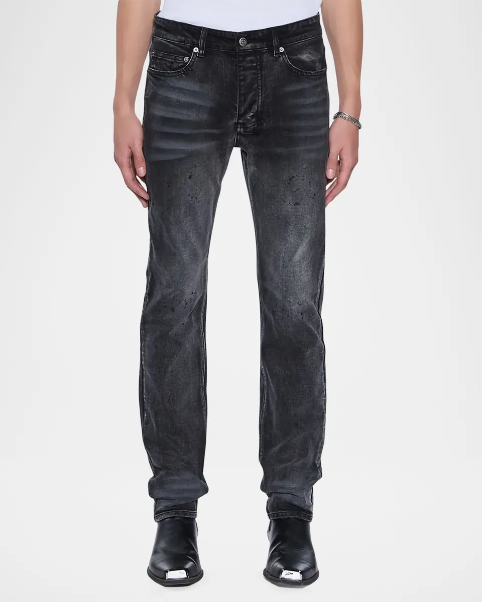 Ksubi Men's Chitch Carbon Black Slim Jeans | Thumbnail 2 Ksubi Men's Chitch Carbon Black Slim Jeans | Thumbnail 2