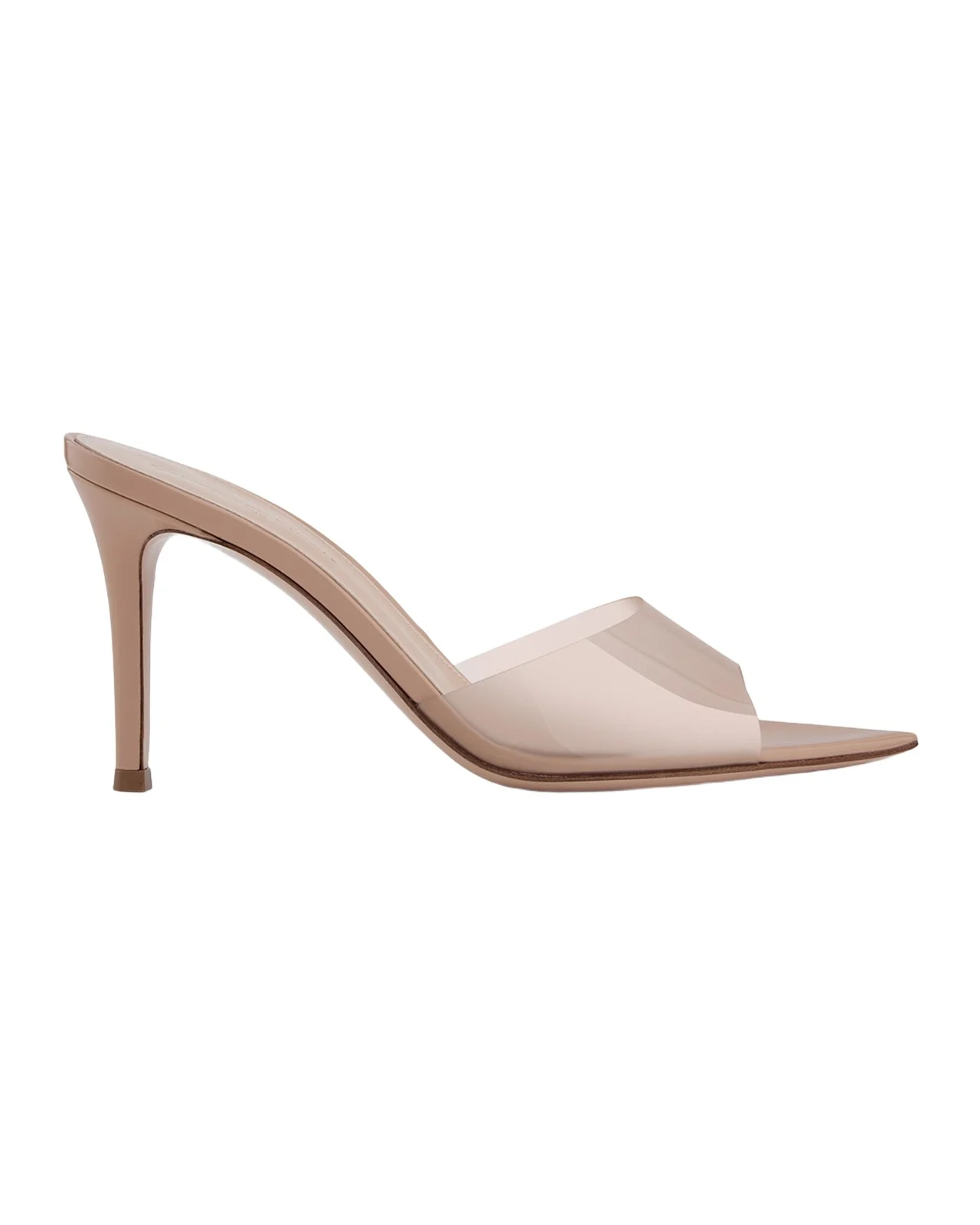 Elle Transparent Mule Sandals