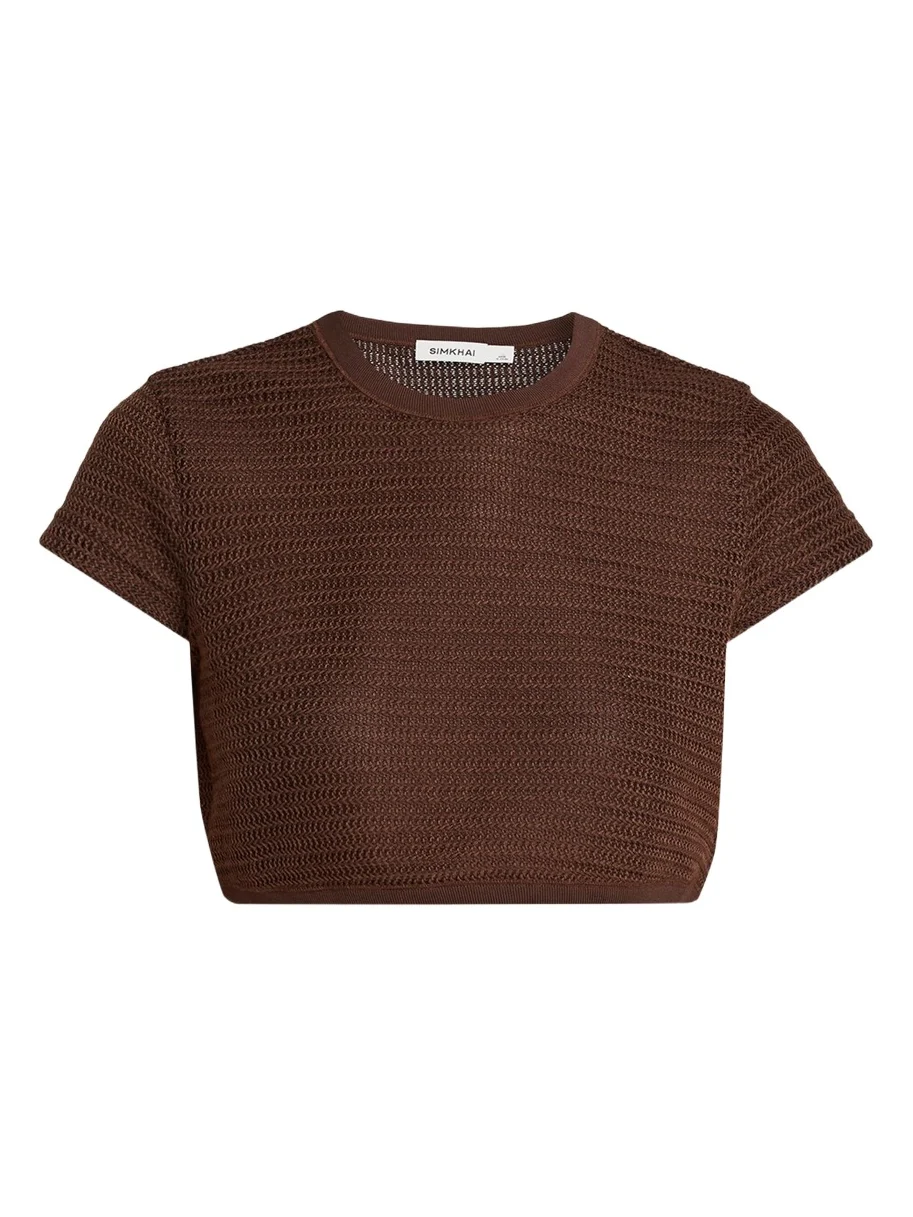 Lidie Knit Crop Top Lidie Knit Crop Top