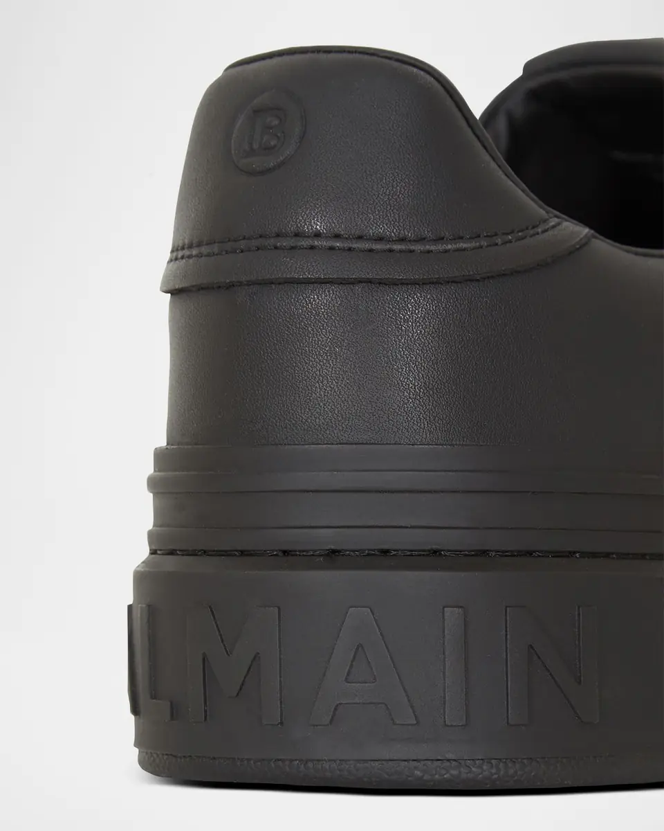Balmain Men's B-Court Leather Low-Top Sneakers | Thumbnail 5 Balmain Men's B-Court Leather Low-Top Sneakers | Thumbnail 5