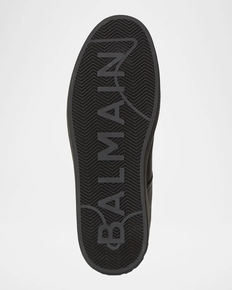 Balmain Men's B-Court Leather Low-Top Sneakers | Thumbnail 7 Balmain Men's B-Court Leather Low-Top Sneakers | Thumbnail 7