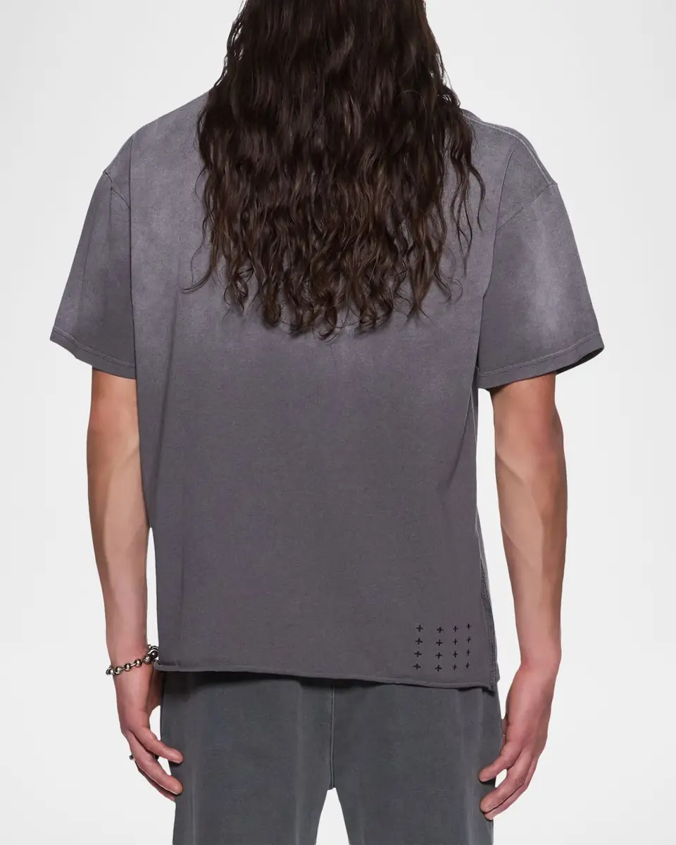 Ksubi Men's Krest Ekcess Degrade Oversized T-Shirt | Thumbnail 2 Ksubi Men's Krest Ekcess Degrade Oversized T-Shirt | Thumbnail 2