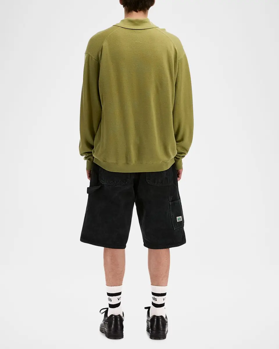 vowels Men's Lightweight Knit Sweater | Thumbnail 2 vowels Men's Lightweight Knit Sweater | Thumbnail 2