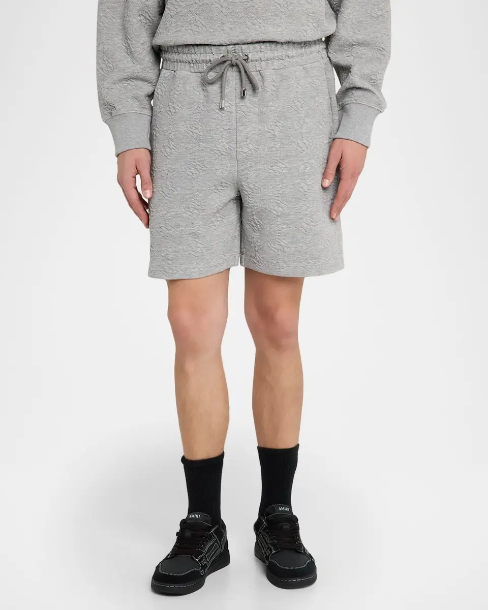 AMIRI Men's Bone Drawstring Sweatshorts | Thumbnail 3 AMIRI Men's Bone Drawstring Sweatshorts | Thumbnail 3