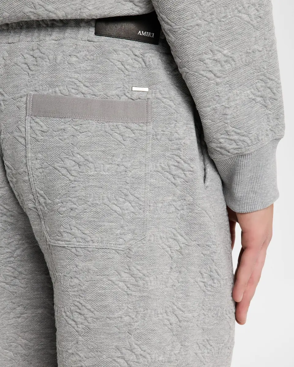 AMIRI Men's Bone Drawstring Sweatshorts | Thumbnail 4 AMIRI Men's Bone Drawstring Sweatshorts | Thumbnail 4