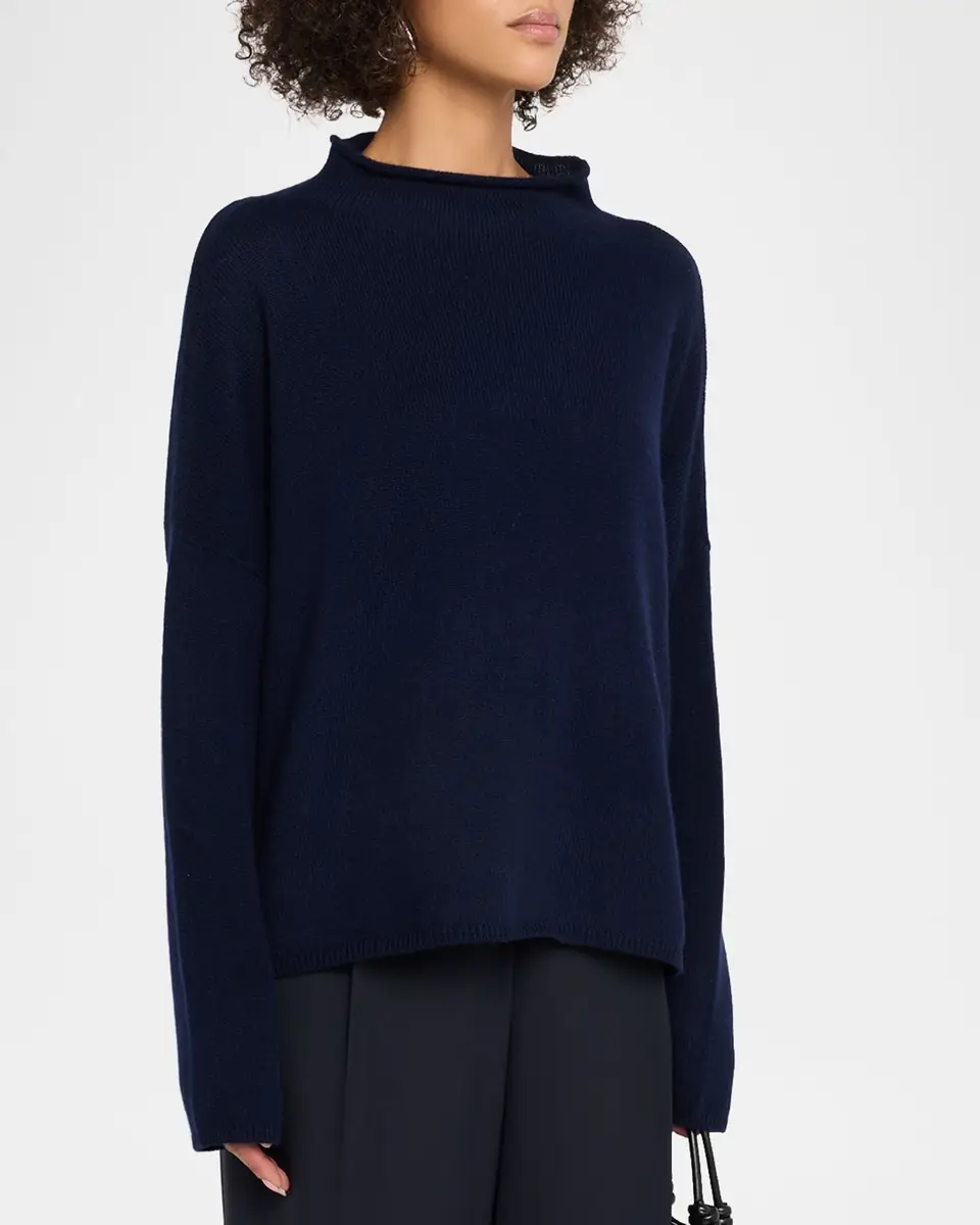 Lisa Yang Sandy Cashmere Roll-Neck Oversized Sweater | Thumbnail 3 Lisa Yang Sandy Cashmere Roll-Neck Oversized Sweater | Thumbnail 3