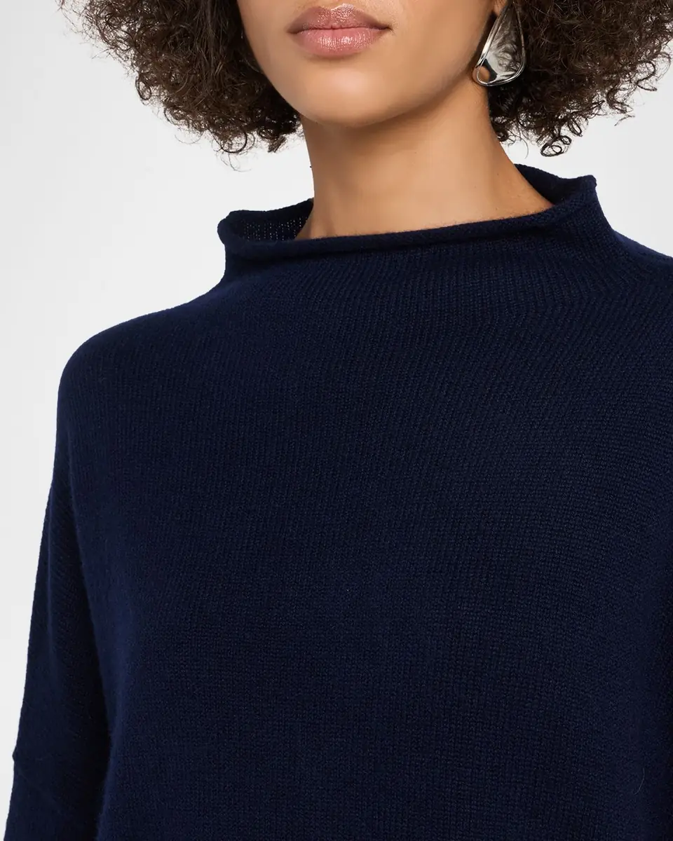 Lisa Yang Sandy Cashmere Roll-Neck Oversized Sweater | Thumbnail 4 Lisa Yang Sandy Cashmere Roll-Neck Oversized Sweater | Thumbnail 4
