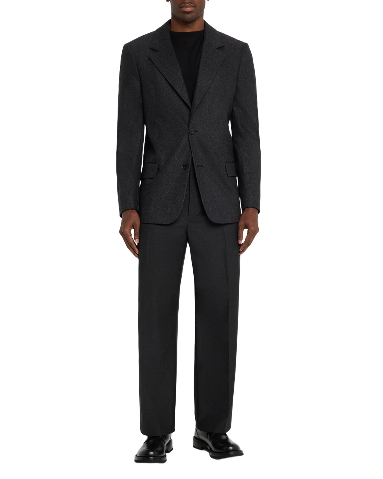 Men's Cashmere-Blend Single-Breasted Blazer Men's Cashmere-Blend Single-Breasted Blazer
