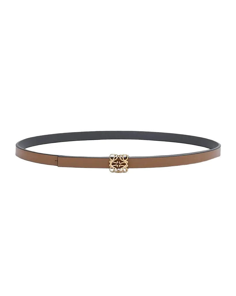 Loewe Anagram Bombe Reversible Calfskin Belt | Image 1 Loewe Anagram Bombe Reversible Calfskin Belt | Image 1